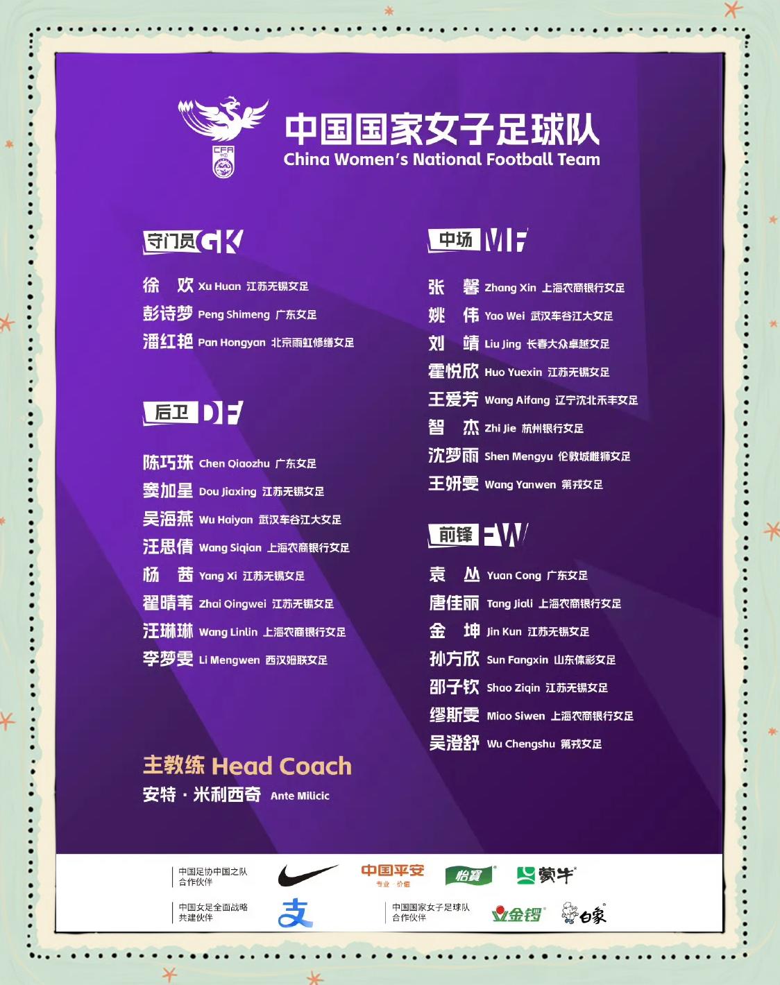 女足国家队备战欧洲友谊赛，发挥出色 